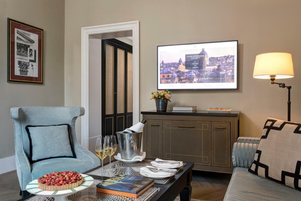 Rocco Forte Hotel De La Ville Rome Bagian luar foto